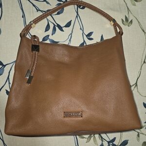 Michael Kors Tan Leather Hobo Bag